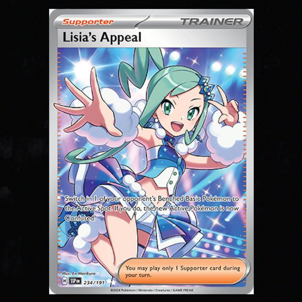 234 191 pokemon card Lisia's Appeal - 234/191