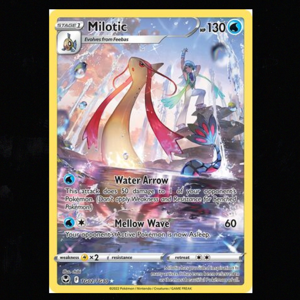 Milotic #TG02 Pokemon Silver Tempest NM-M