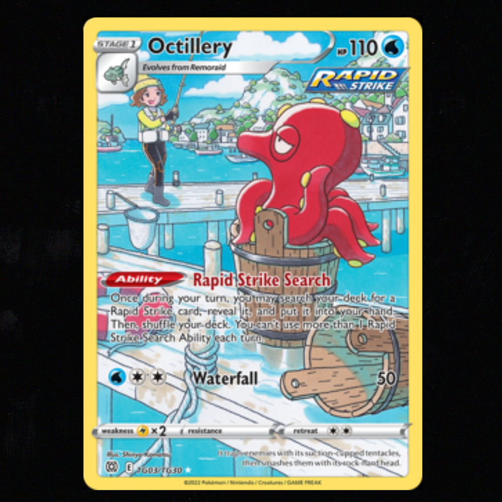 Octillery #TG03 Pokemon Brilliant Stars NM-M