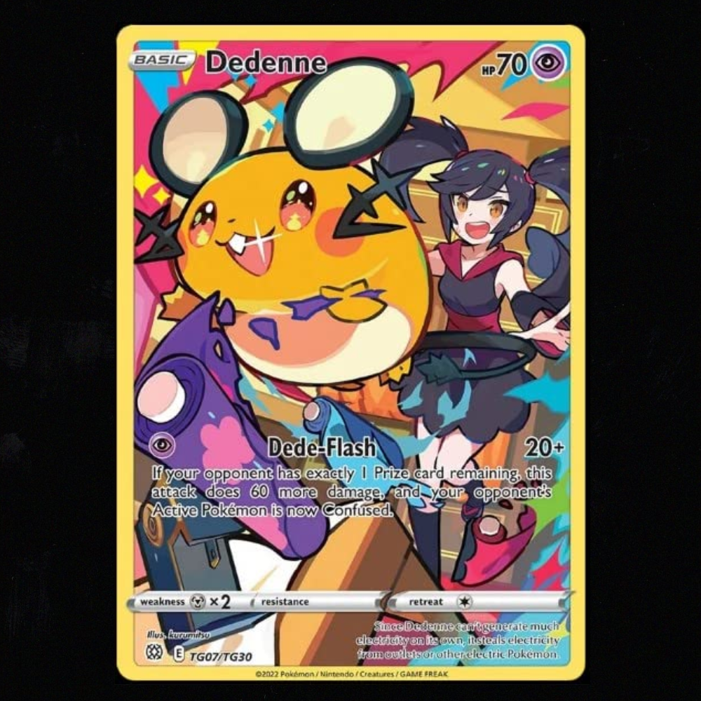 Dedenne #TG07 Pokemon Brilliant Stars NM-M