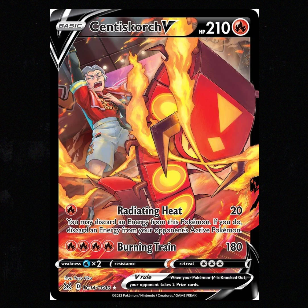 Centiskorch V #TG14 Pokemon Lost Origin NM-M