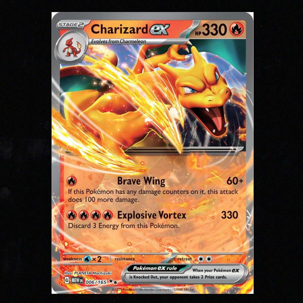 Charizard ex - 006/165 - SV: Scarlet & Violet 151 NM-M