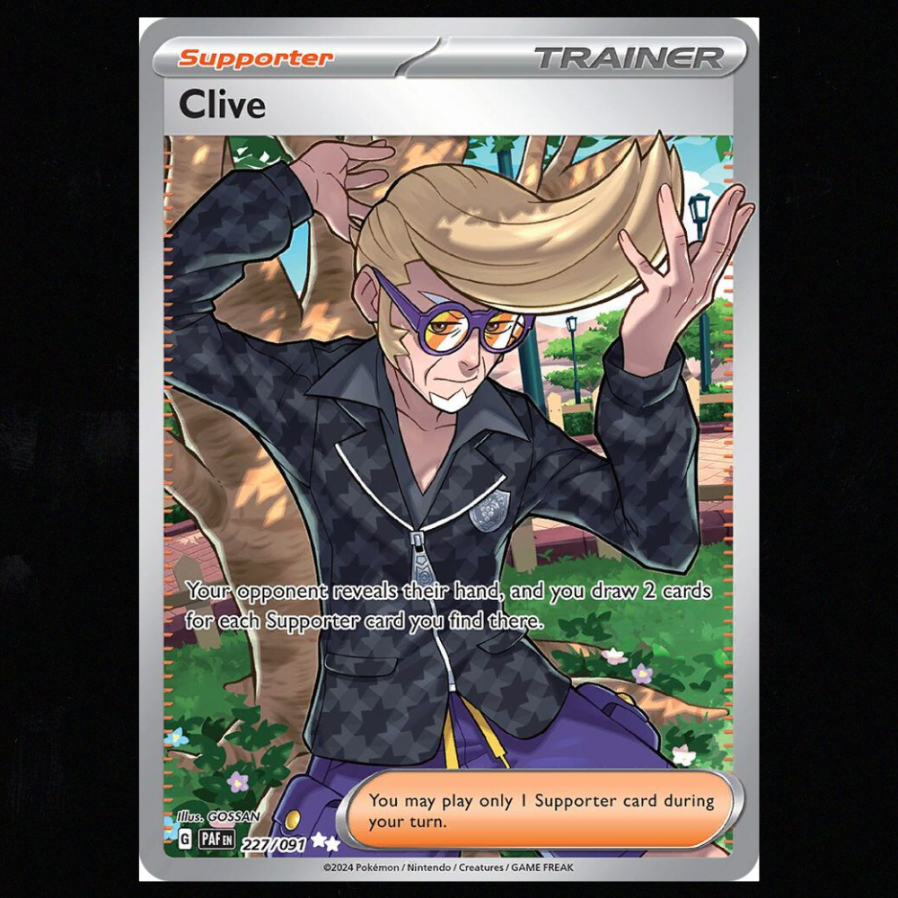 Clive - 227/091 - SV: Paldean Fates NM-M