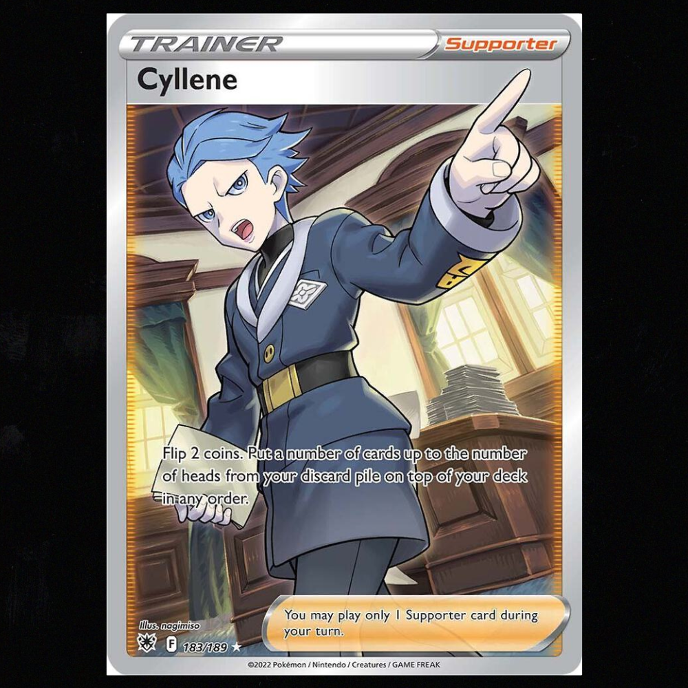 Cyllene (Full Art) - SWSH10: Astral Radiance 183/189 NM-M