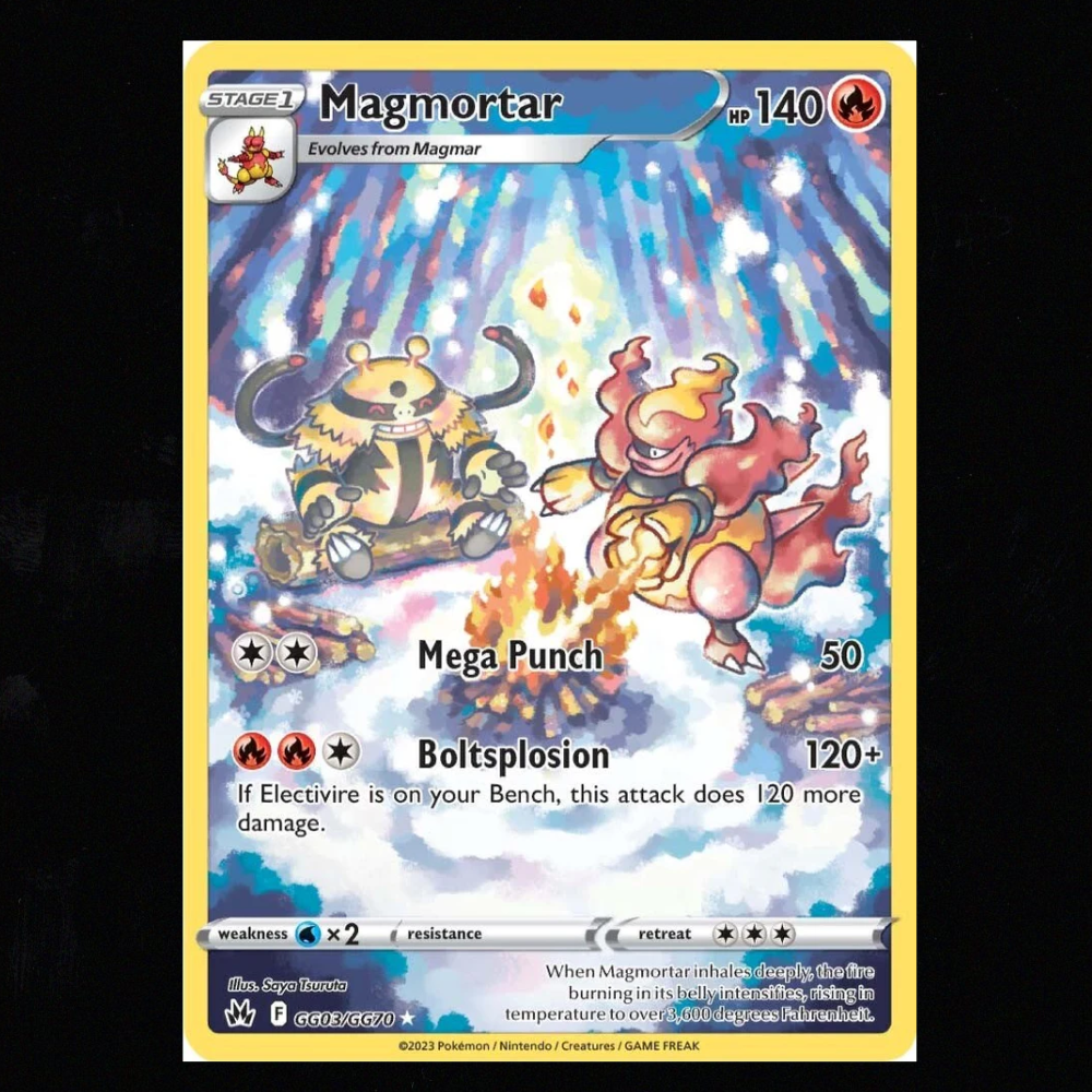 Magmortar #GG03 Pokemon Crown Zenith NM-M