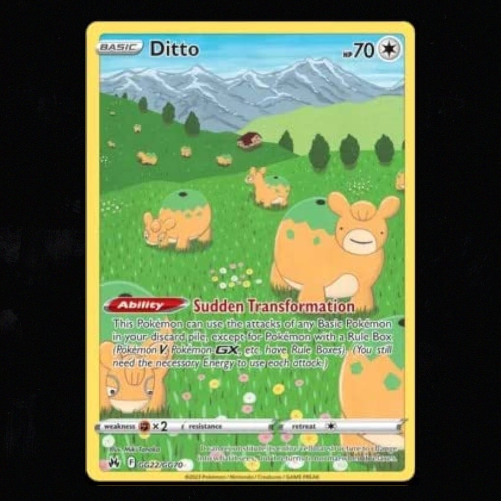 Ditto #GG22 Pokemon Crown Zenith NM-M