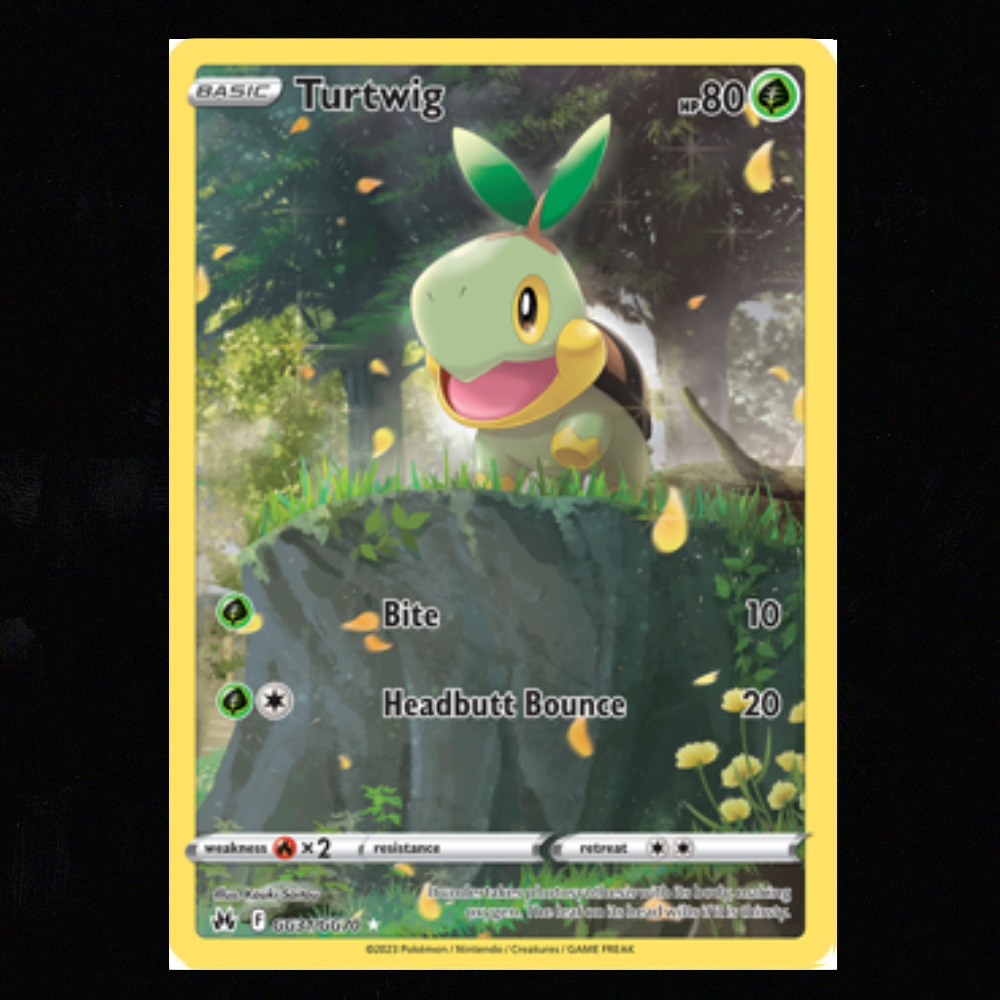 Turtwig #GG31 Pokemon Crown Zenith NM-M