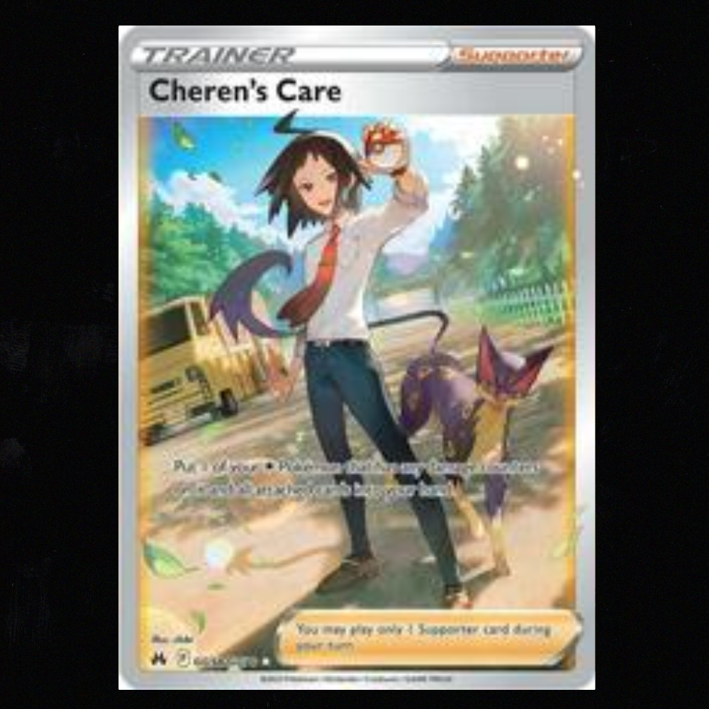 Cheren's Care #GG58 Pokemon Crown Zenith NM-M