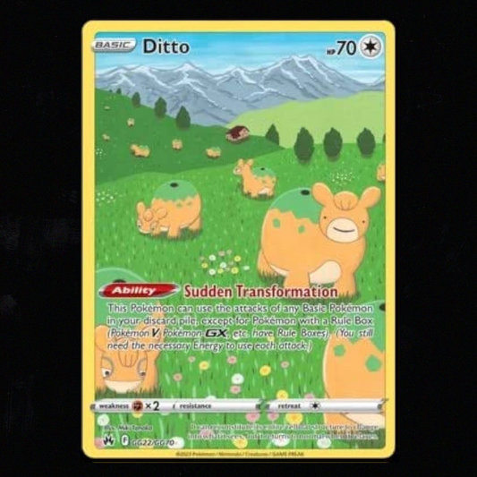 Ditto #GG22 Pokemon Crown Zenith NM-M
